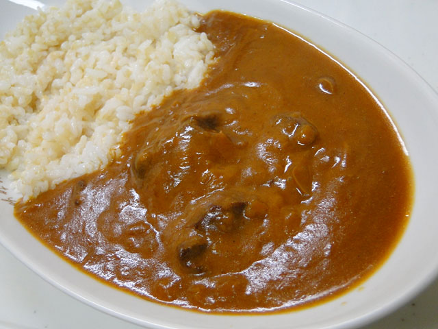 Beef Curry with Sprouted Brown Rice