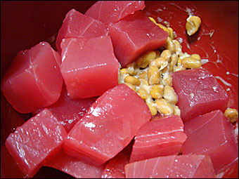 マグロ納豆