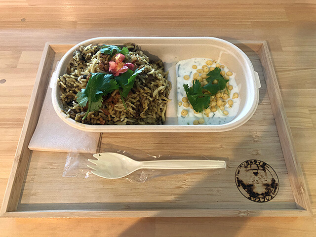 Mutton Biriyani and Raita