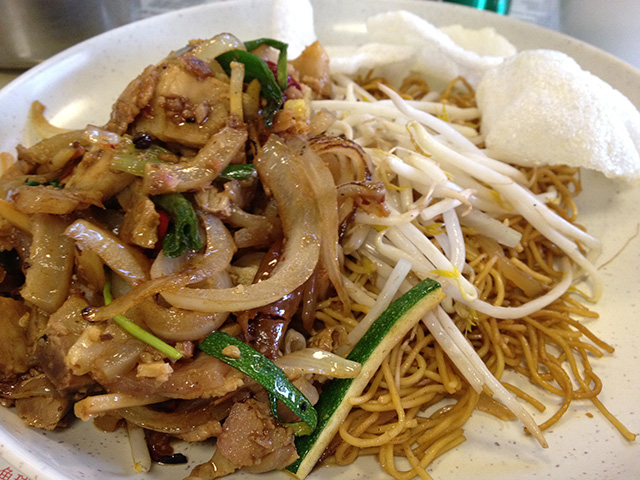 Fried Beef with Noodles