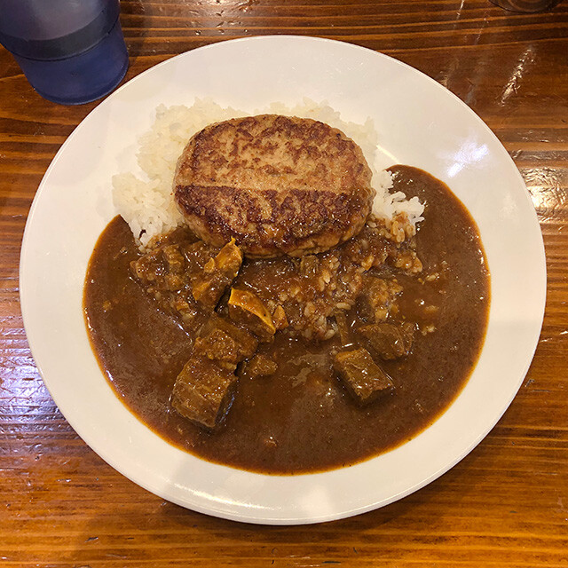 Beef Curry with Hamburger