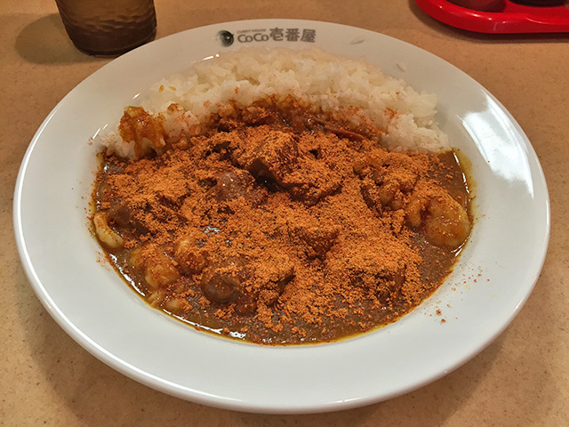 Beef Curry with Stewed Shrimps