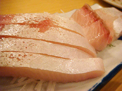 Amberjack Sashimi