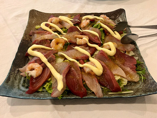 Sashimi Salad