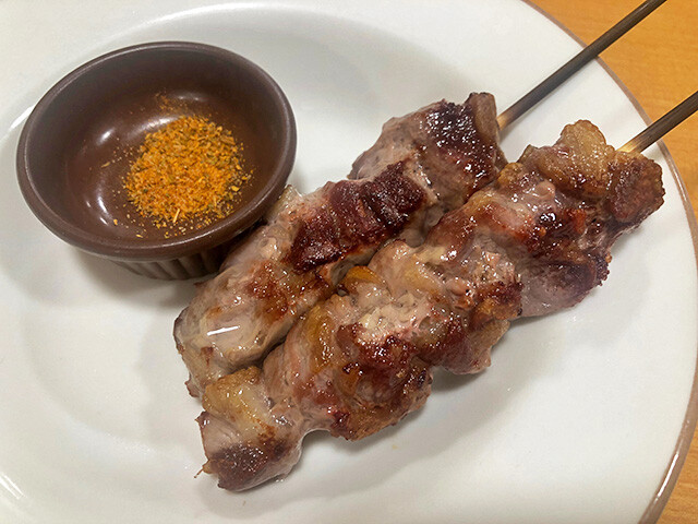 Grilled Skewered Lamb