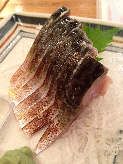 Seared Vinegared Mackerel