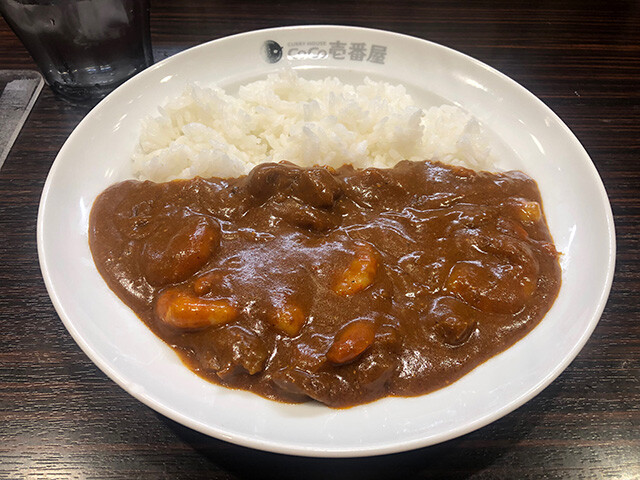 Small Beef Curry with Stewed Shrimps
