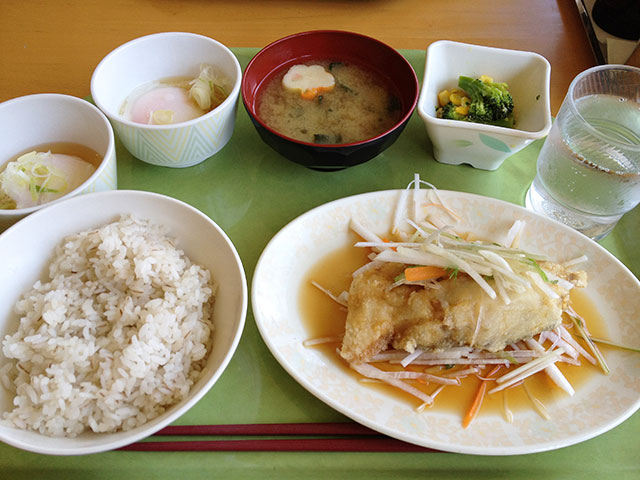 Healthy Set Meal with Soft-Boiled Eggs