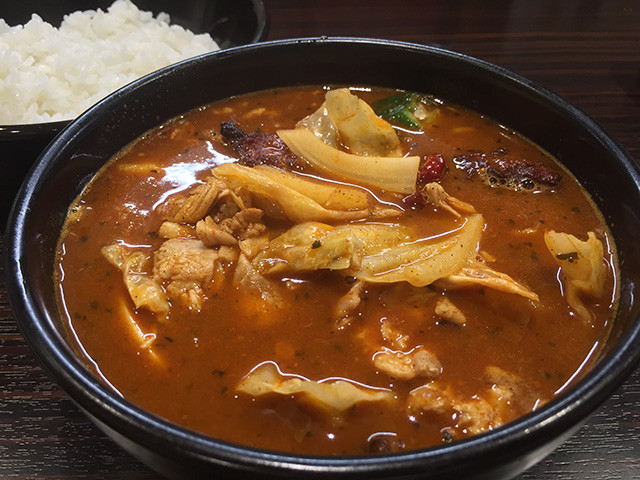Roast Chicken & Vegetable Soup-Style Curry