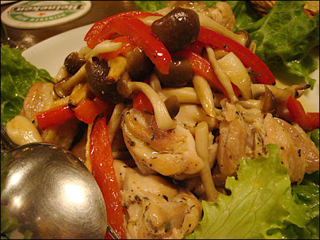 Chicken and Mushrooms