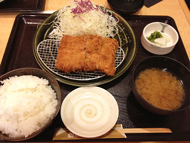 Pork Fillet Cutlet Set Meal