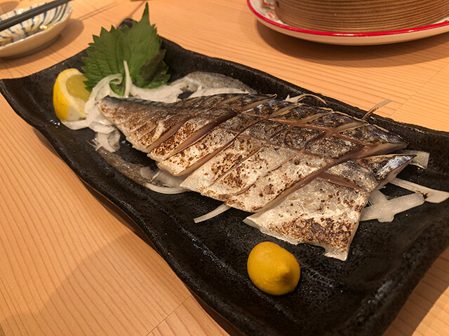 Seared Vinegared Mackerel
