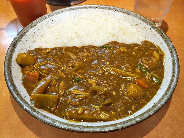 Steamed Chicken and Root Vegetable Curry in Japanese Style