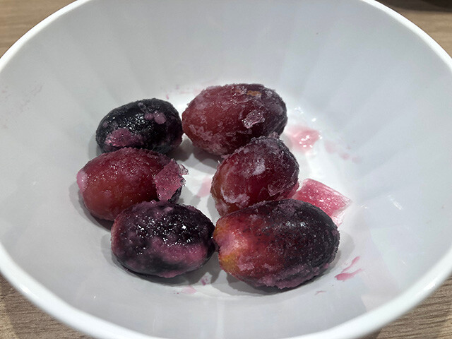 Frozen Grapes