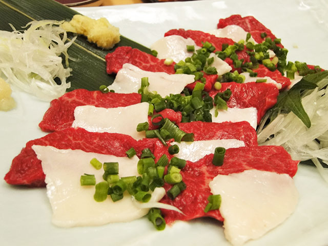 Horsemeat Sashimi