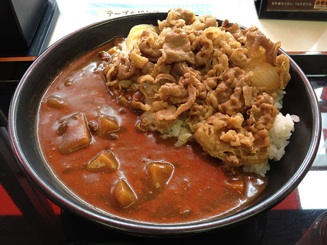 Curry and Rice with Stewed Beef