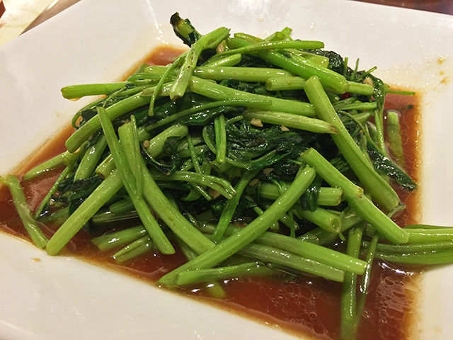 Stir-fried Water Spinach