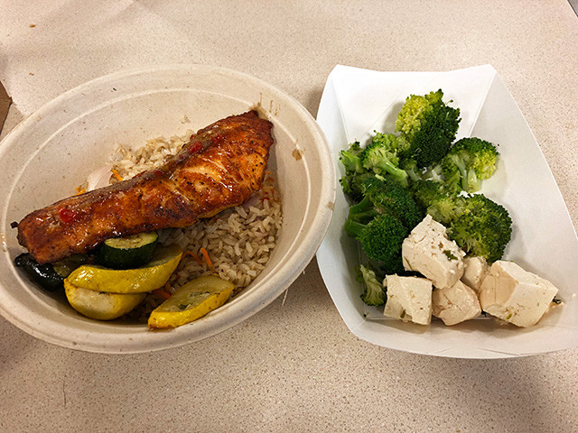 Lunch of Day 2 at NIH