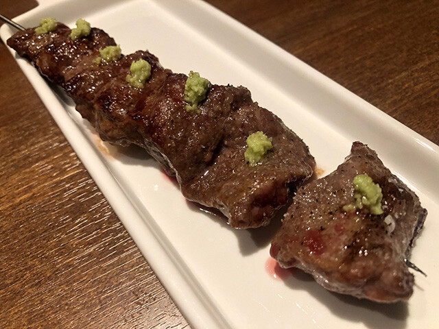 Grilled Beef with Wasabi