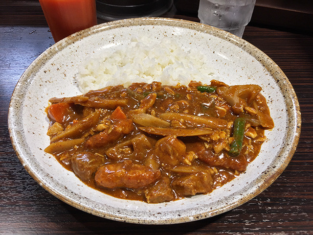 Chicken Meatball and Root Vegetable Curry in Japanese Style