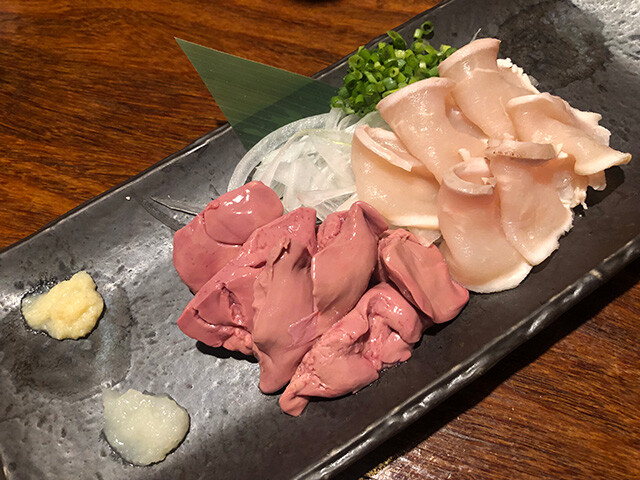 Seared Chicken and Fatty Chicken Liver Cooked at Low Temperature