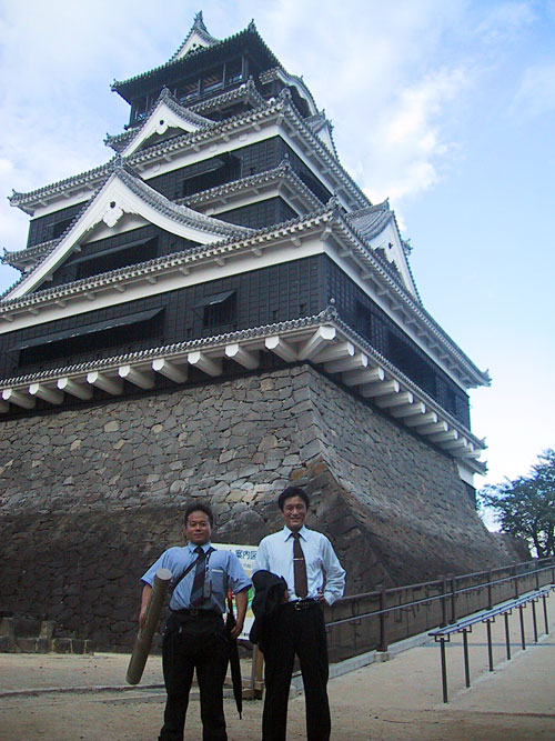 Kumamoto Castle in October 2003