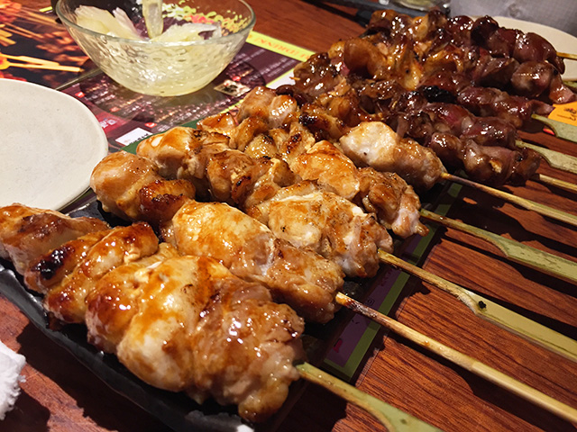 Assorted Yakitori