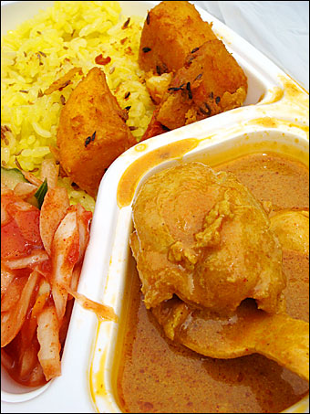 Chicken Curry and Rice