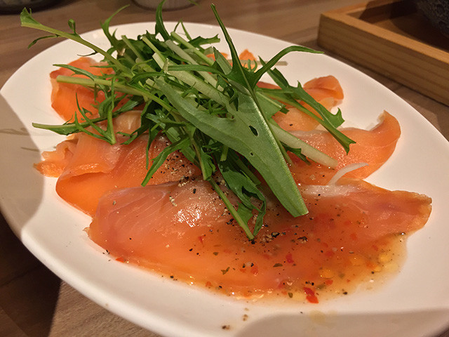 Salmon Carpaccio