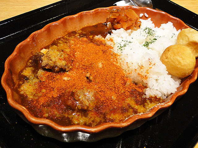 Adult Beef Curry with Cheese