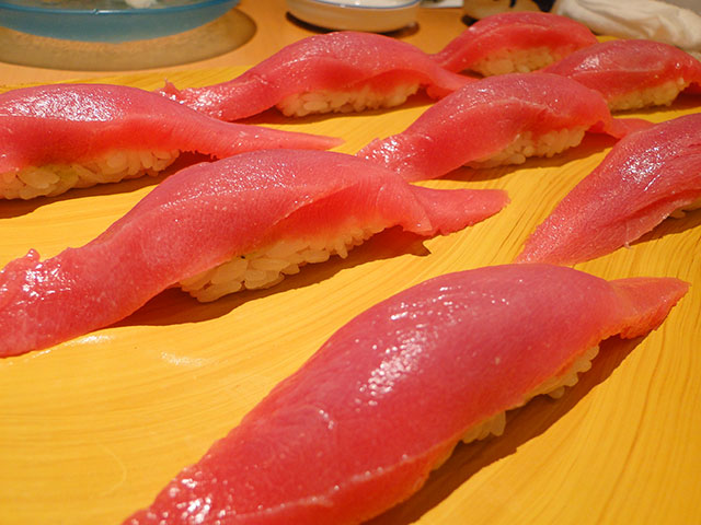 Tuna Nigiri Sushi
