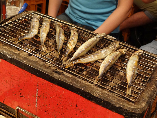 Grilled Shishamo Smelt