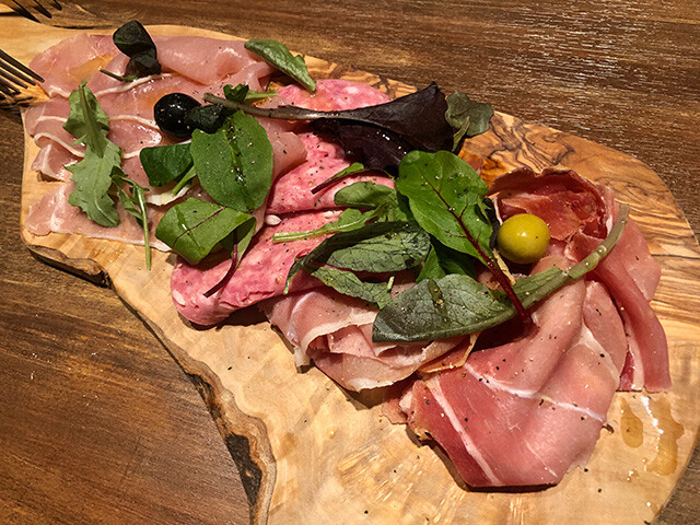 Raw Ham and Salami