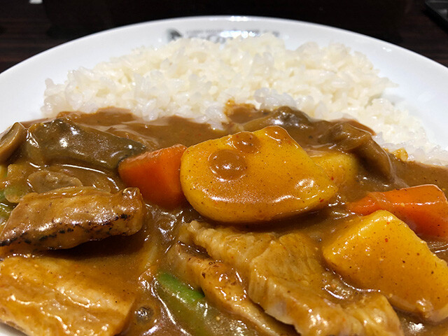 Grand Mother Curry with Half Mushroom