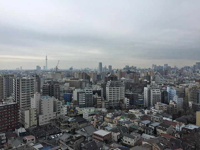 Landscape from Hakusan Sky Hall