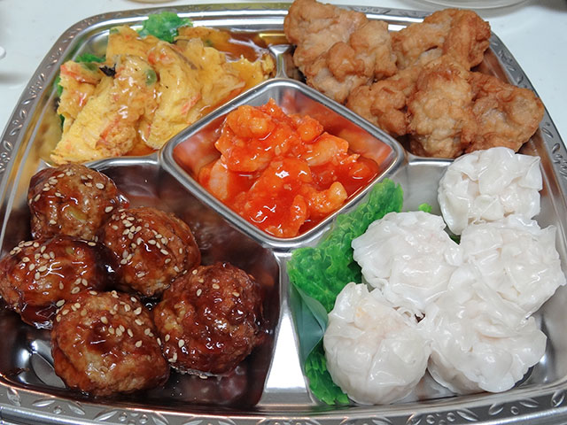 Assorted Chinese Foods