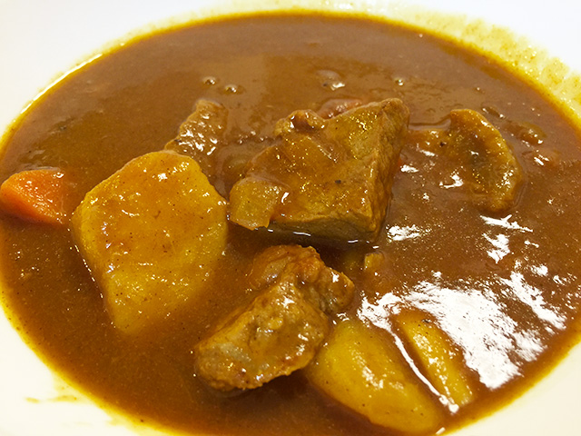 Homemade Beef Curry