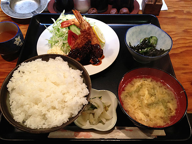 Fried Prawn Set Meal