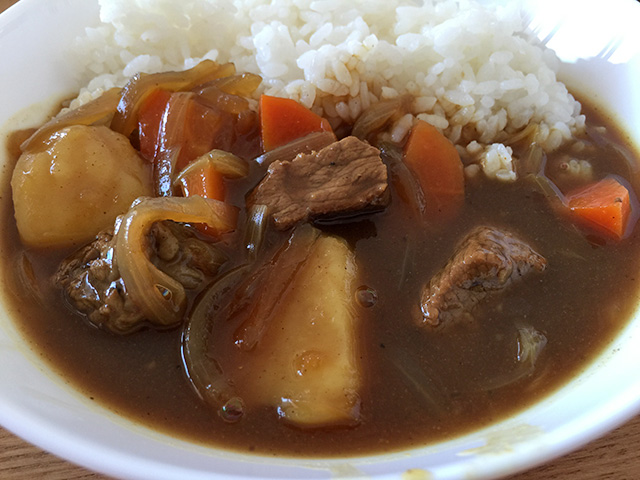 Homemade Beef Curry