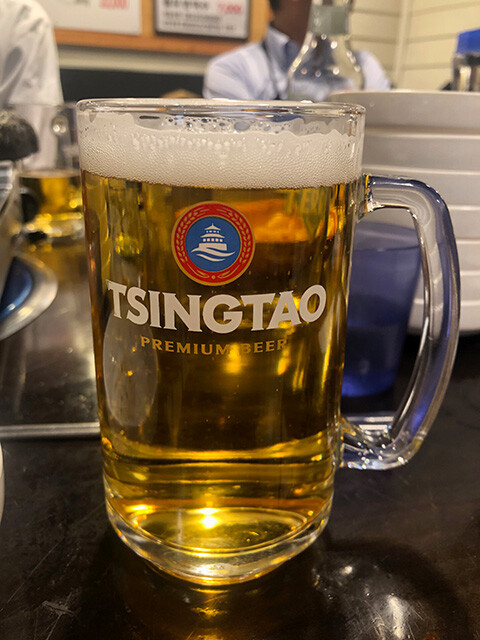 Draft Tsingtao Beer