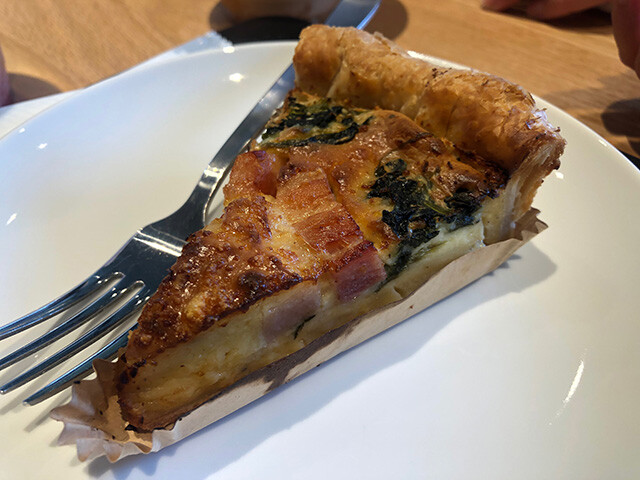 Bacon & Spinach Quiche