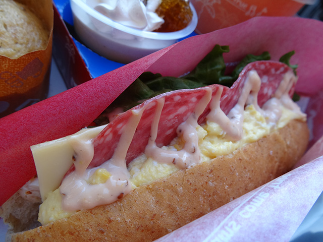 Chicken and Egg Salad Sandwich