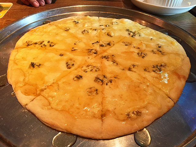 Honey Gorgonzola Pizza