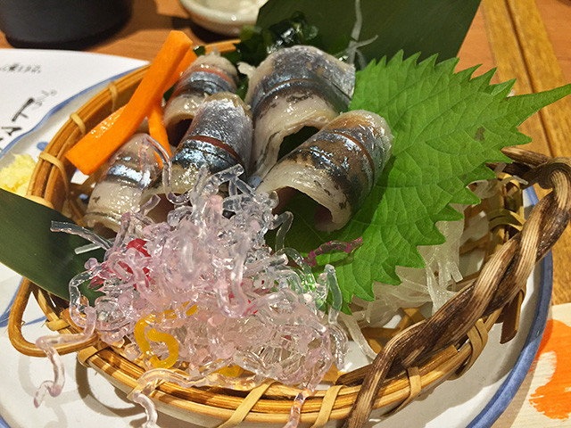 Saury Sashimi