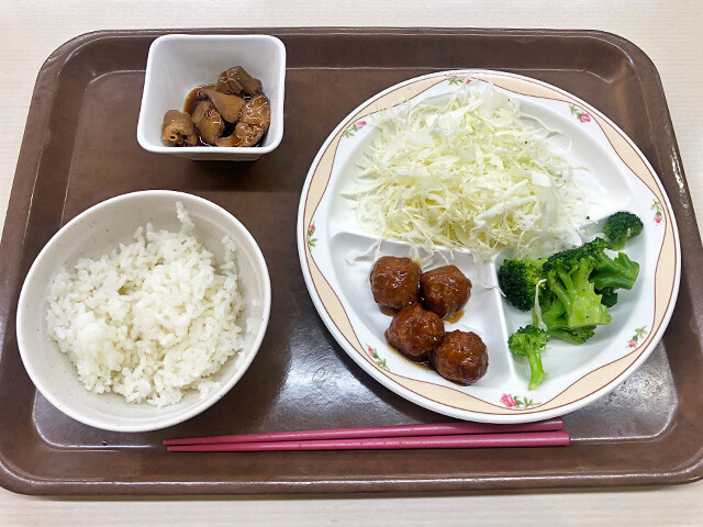 Lunch at University Cafeteria