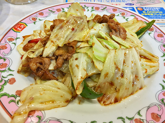 Sauteed Pork and Cabbage with Miso Sauce