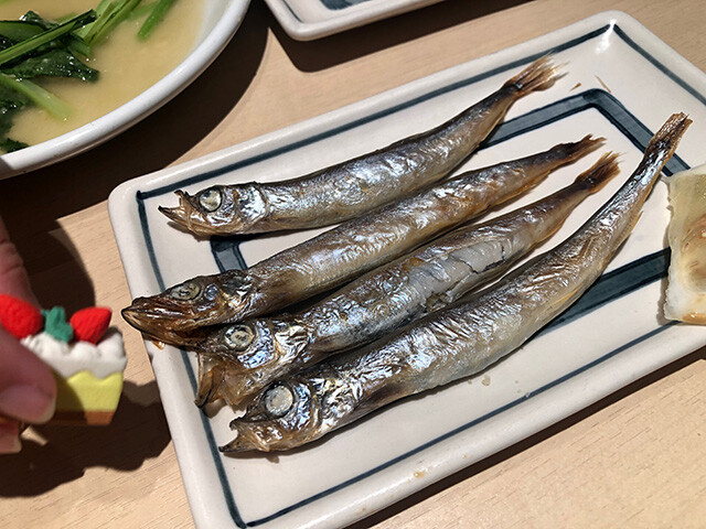 Grilled Shishamo Smelt