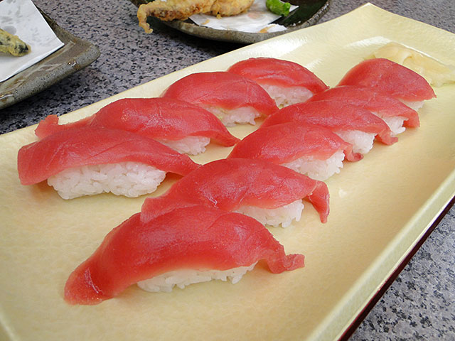 Red Tuna Nigiri Sushi