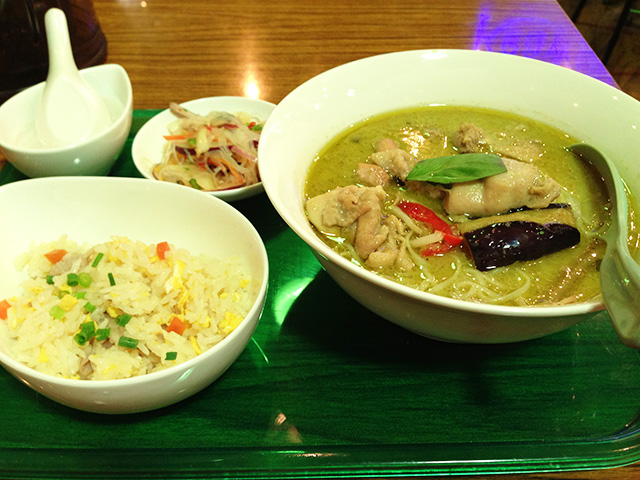 Green Curry Noodle Set