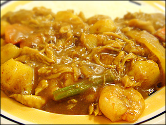 ハーフサイズカレー